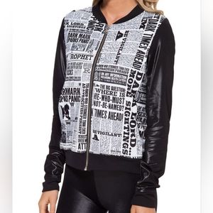 Blackmilk Daily Prophet GF Bomber Jacket, size XL